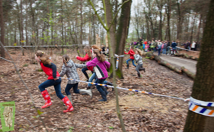 Opening van het speelbos in april 2012